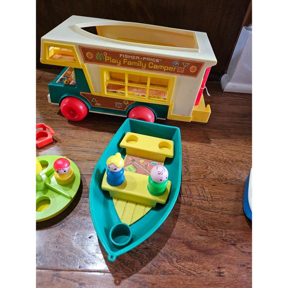Fisher Price RV Camper & Boat - Picture 5 of 8